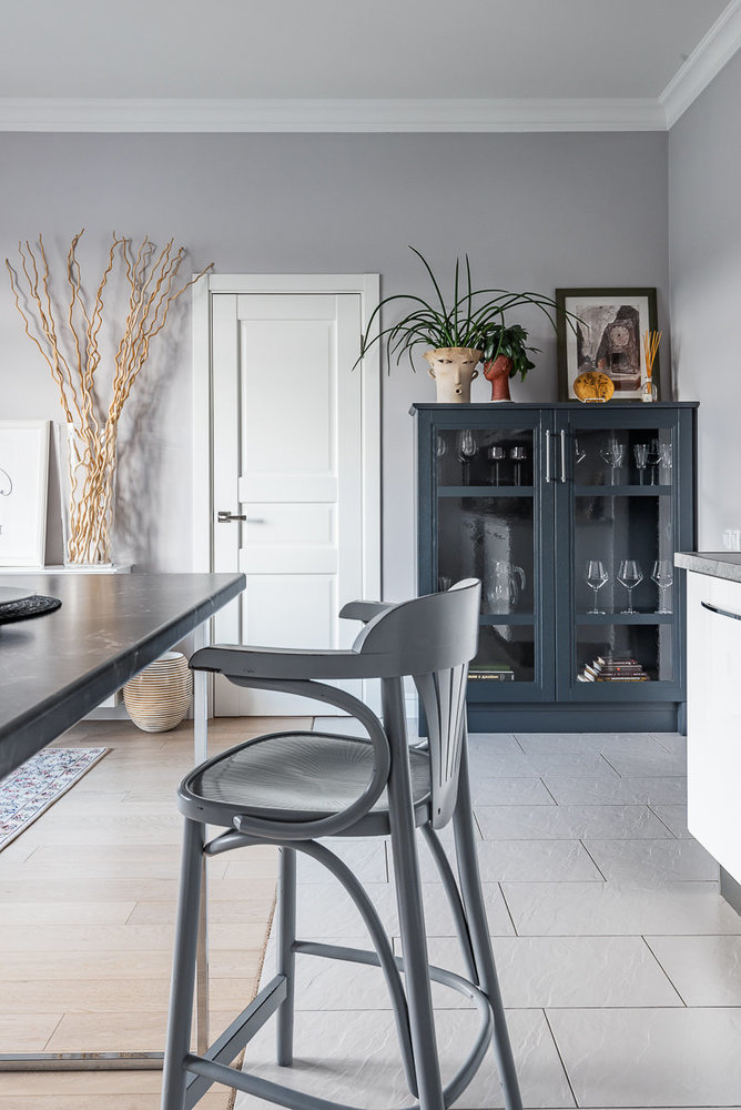 Фотография: Кухня и столовая в стиле Скандинавский, Современный, Эклектика, Квартира, Проект дня, Челябинск, 2 комнаты, 60-90 метров, Юлия Фамбулова, Наталья Горбунова – фото на INMYROOM Фотография: Кухня и столовая в стиле Скандинавский, Современный, Эклектика, Квартира, Проект дня, Челябинск, 2 комнаты, 60-90 метров, Юлия Фамбулова, Наталья Горбунова – фото на INMYROOM