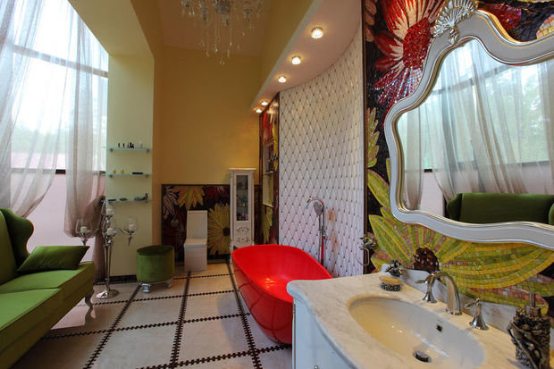 Фото из портфолио Дом 350 кв.м. в стиле ориентал – фотографии дизайна интерьеров на INMYROOM