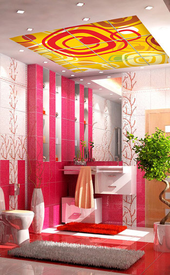 Фотография: Ванная в стиле Современный, Дизайн интерьера, Потолок – фото на INMYROOM