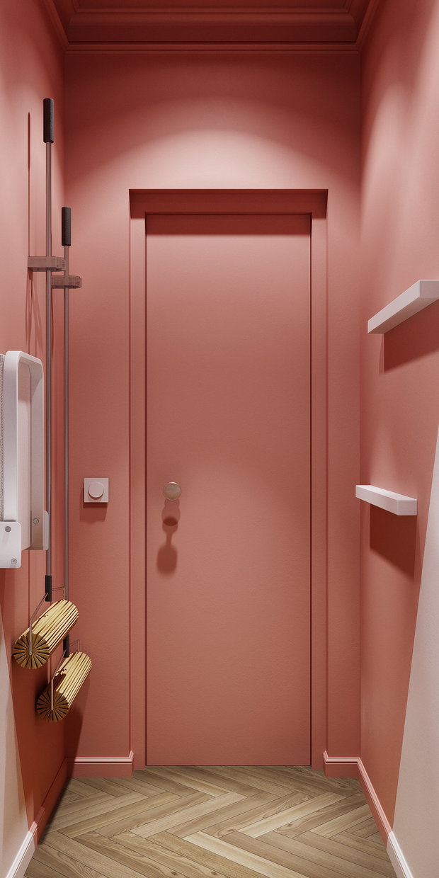 Фотография: Ванная в стиле Современный, Эклектика, Квартира, Студия, Проект недели, Санкт-Петербург, 40-60 метров, Анастасия Марченко – фото на INMYROOM