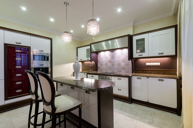 Фото из портфолио Квартира в Москве 166 кв. м. – фотографии дизайна интерьеров на INMYROOM