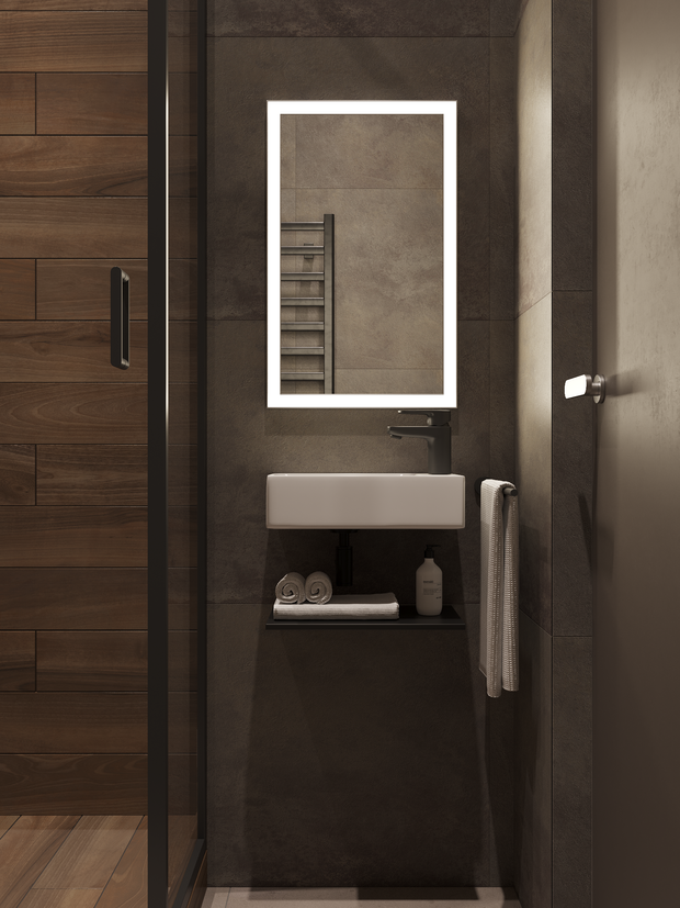 Фотография: Ванная в стиле Современный, Минимализм, Квартира, Проект недели, Москва, Монолитный дом, 3 комнаты, 60-90 метров, Анастасия Григорьева – фото на INMYROOM