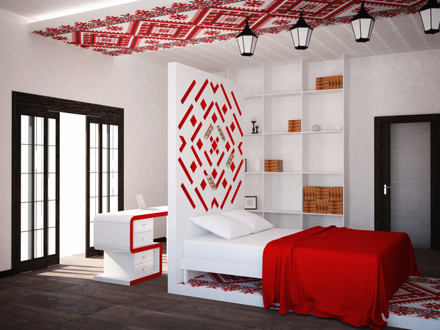 Фото из портфолио Вышиванка – фотографии дизайна интерьеров на INMYROOM