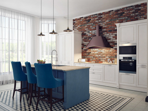 Фото из портфолио Загородный дом в Химках. – фотографии дизайна интерьеров на INMYROOM