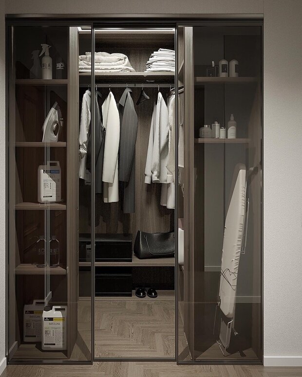 Фото из портфолио Квартира для семьи из 3х человек 71 м2 ЖК Михайловский Парк – фотографии дизайна интерьеров на INMYROOM