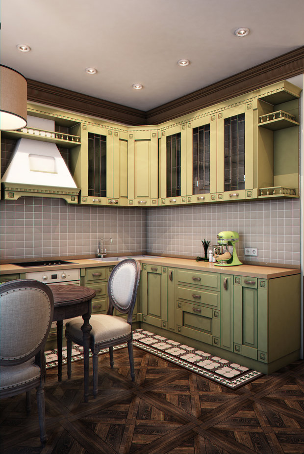 Фото из портфолио Ваниль,лимон...и аромат магнолий – фотографии дизайна интерьеров на INMYROOM