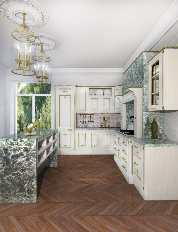 Фото из портфолио Интерьер по проекту дома "Обитель ангелов" – фотографии дизайна интерьеров на INMYROOM