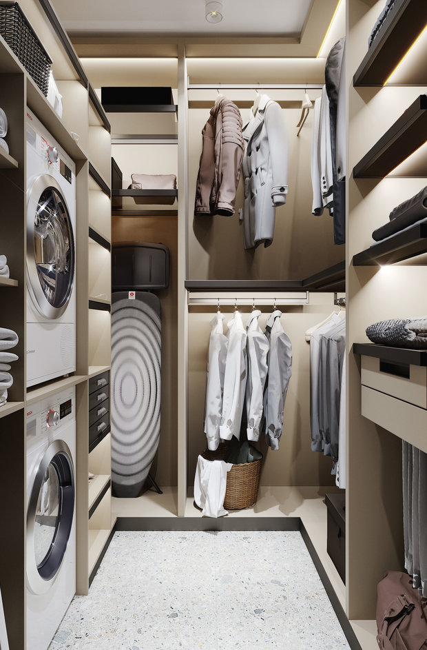 Фото из портфолио 114 м² ЖК Летний сад – фотографии дизайна интерьеров на INMYROOM