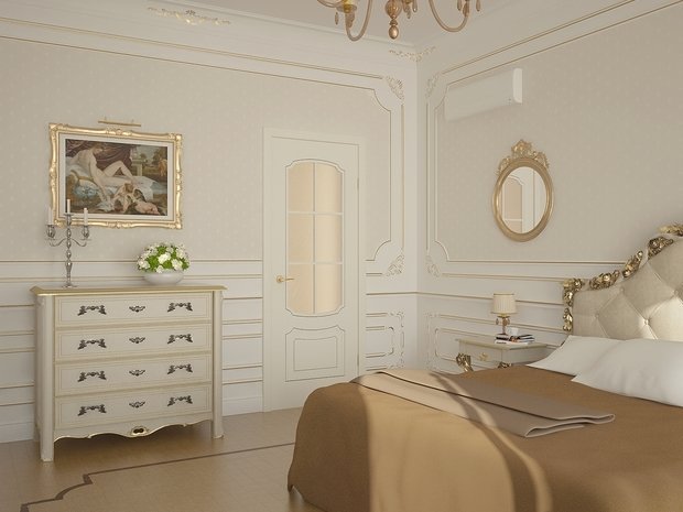 Фото из портфолио классическая спальная – фотографии дизайна интерьеров на INMYROOM