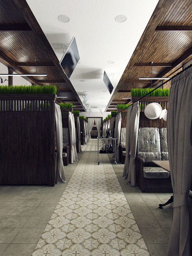 Фото из портфолио Коптевские бани. – фотографии дизайна интерьеров на INMYROOM