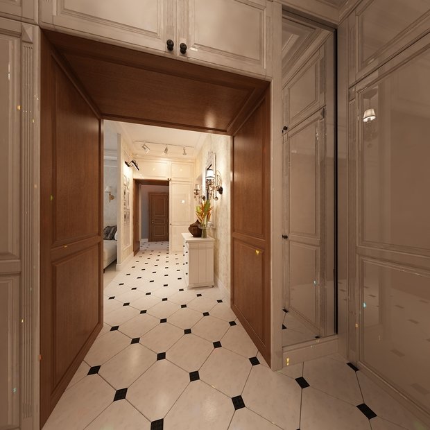 Фото из портфолио Потрясающая квартира – фотографии дизайна интерьеров на INMYROOM