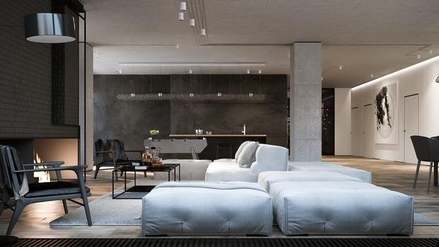 Фото из портфолио SPACIOUS APARTMENT – фотографии дизайна интерьеров на INMYROOM