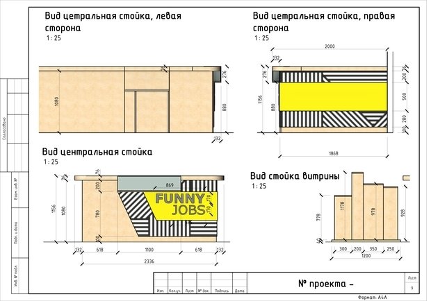 Фото из портфолио Дизайн-проект отдела в ТЦ. – фотографии дизайна интерьеров на INMYROOM