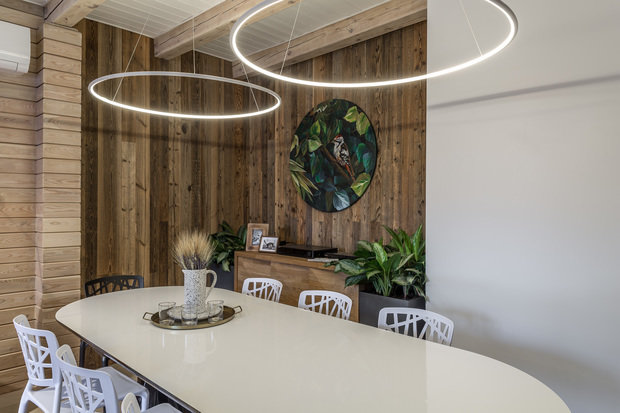 Фото из портфолио Дом с камином и березами – фотографии дизайна интерьеров на INMYROOM