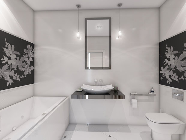 Фото из портфолио Проект санузлов "под ключ" – фотографии дизайна интерьеров на INMYROOM