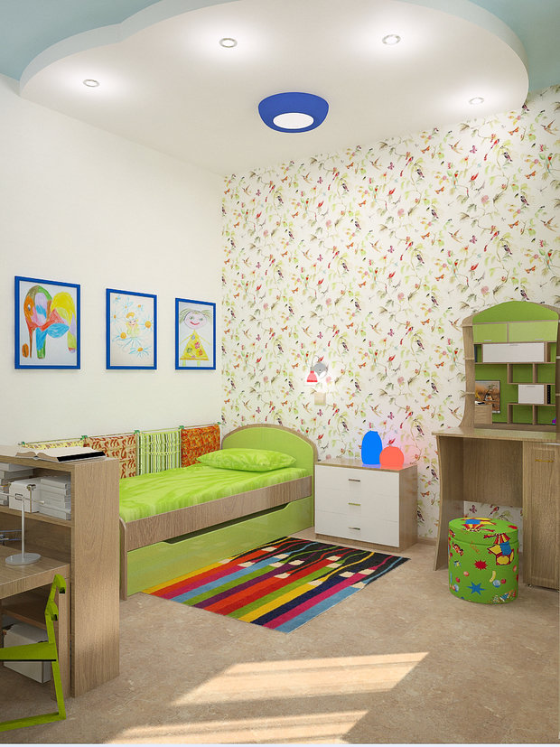 Фото из портфолио Комната сказка – фотографии дизайна интерьеров на INMYROOM