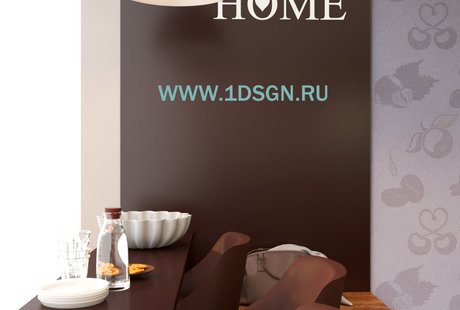 Дизайн интерьера кафе "Орехи" г.Москва