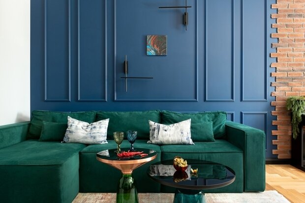 Фотография: Гостиная в стиле Современный, Эклектика, Квартира, Проект недели, Ростов-на-Дону, Сталинка, 3 комнаты, 60-90 метров, Мария Пивоварова – фото на INMYROOM