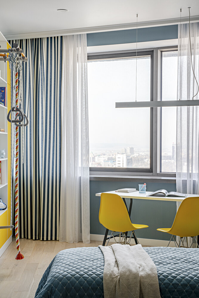 Фотография: Детская в стиле Современный, Квартира, Проект недели, Казань, 4 и больше, Более 90 метров, Averinastudio, Ксения Аверина – фото на INMYROOM