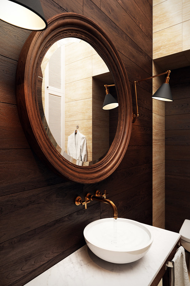 Фото из портфолио Американская классика в петербургском старом фонде – фотографии дизайна интерьеров на INMYROOM