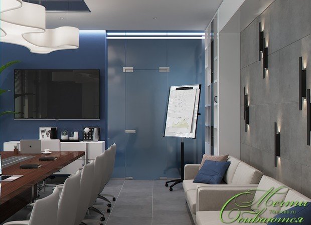 Фото из портфолио Приёмная и переговорная в офисе – фотографии дизайна интерьеров на INMYROOM