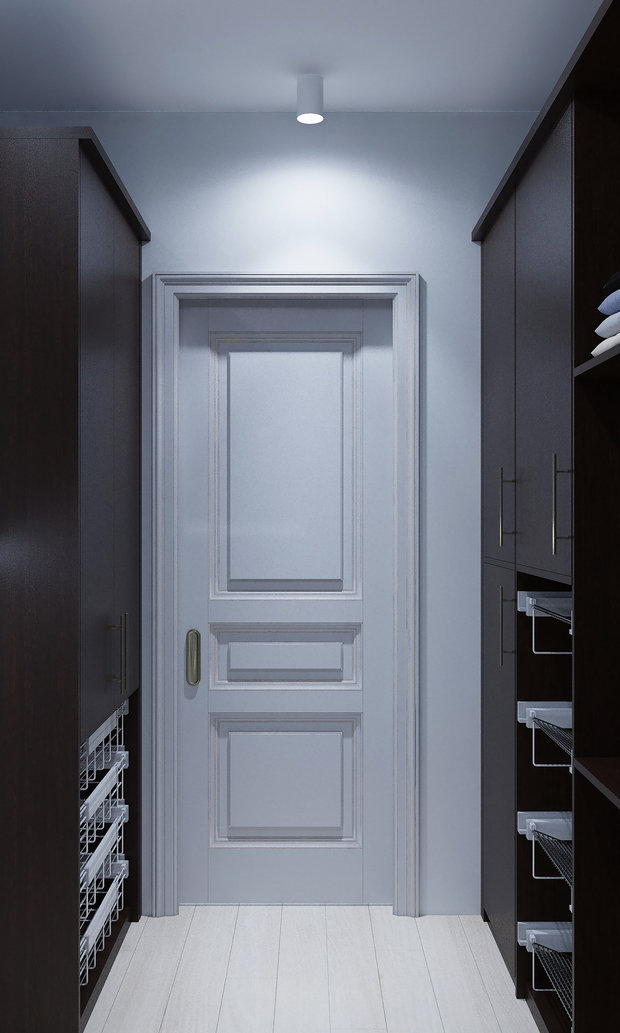 Фото из портфолио Квартира - современная классика 135 кв. Гардеробная – фотографии дизайна интерьеров на INMYROOM