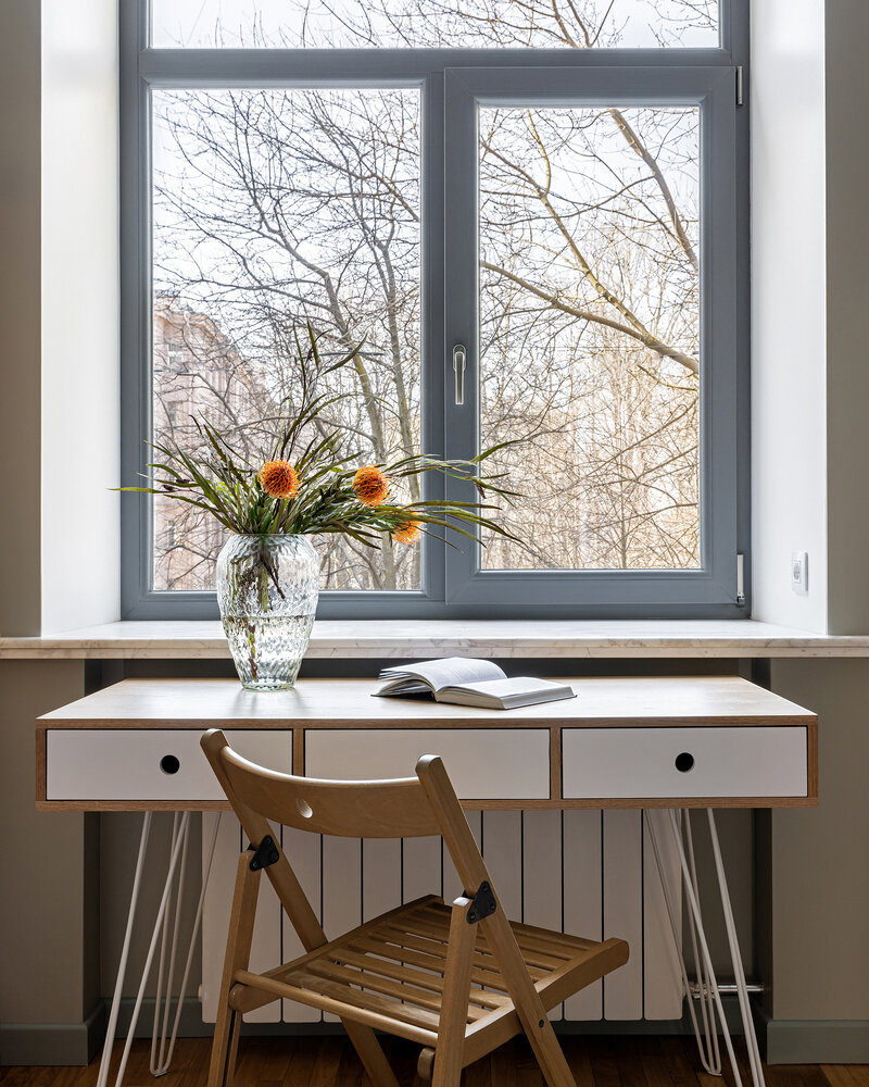 Фотография: Спальня в стиле Скандинавский, Современный, Квартира, Проект недели, Санкт-Петербург, Сталинка, 4 и больше, Более 90 метров, Наталья Васильева, Винтажный – фото на INMYROOM Фотография: Спальня в стиле Скандинавский, Современный, Квартира, Проект недели, Санкт-Петербург, Сталинка, 4 и больше, Более 90 метров, Наталья Васильева, Винтажный – фото на INMYROOM