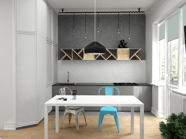 Фото из портфолио квартира на Ленинском проспекте – фотографии дизайна интерьеров на INMYROOM