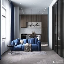 Фото из портфолио Двухкомнатная квартира – фотографии дизайна интерьеров на INMYROOM