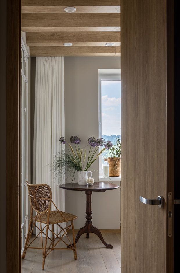 Фотография: Кухня и столовая в стиле Эко, Современный, Малогабаритная квартира, Квартира, Студия, Проект дня, Москва, Кирпичный дом, до 40 метров, Анастасия Рыкова, S-Style – фото на INMYROOM