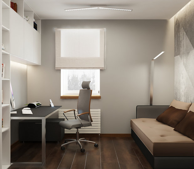 Фото из портфолио Коттедж в современном стиле – фотографии дизайна интерьеров на INMYROOM