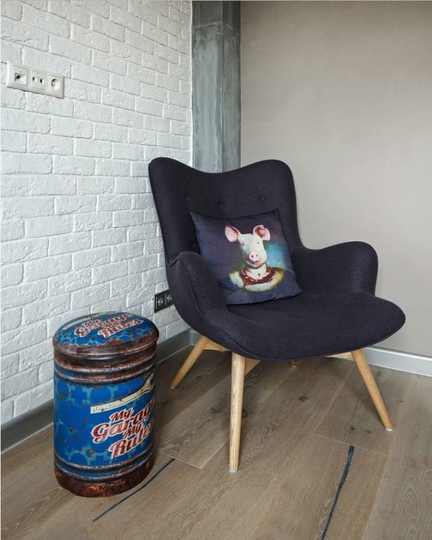 Фото из портфолио Просто лофт (реализация) – фотографии дизайна интерьеров на INMYROOM