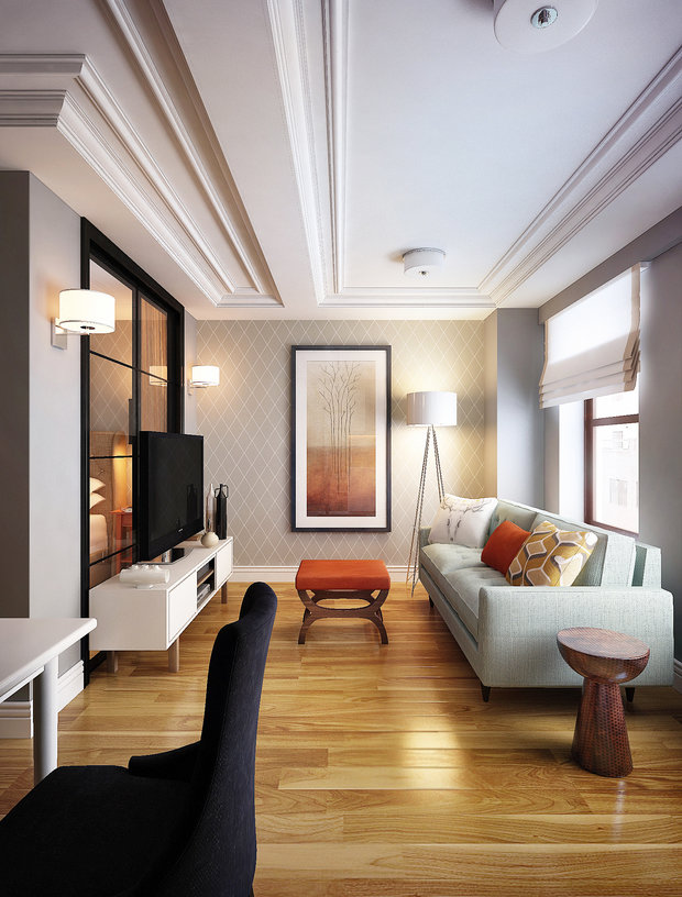 Фотография: Гостиная в стиле Восточный – фото на INMYROOM