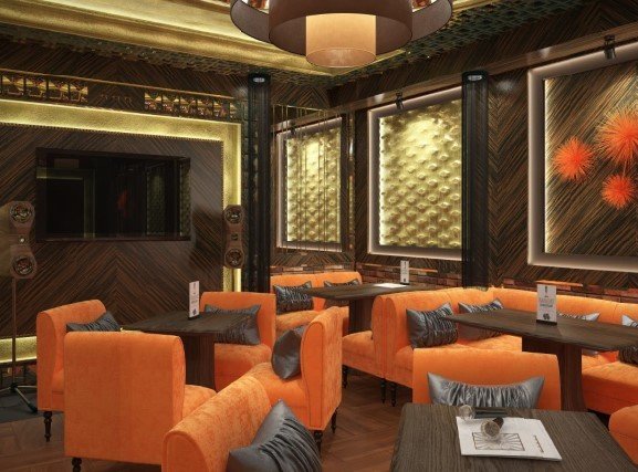 Фото из портфолио Karaoke & clubs & cafe – фотографии дизайна интерьеров на INMYROOM