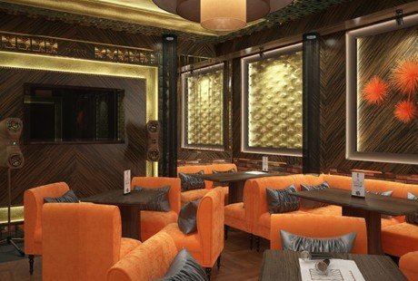 Karaoke & clubs & cafe