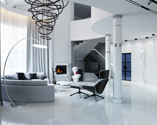 Фото из портфолио ДИЗАЙН ДОМА В СТИЛЕ МИНИМАЛИЗМ – фотографии дизайна интерьеров на INMYROOM