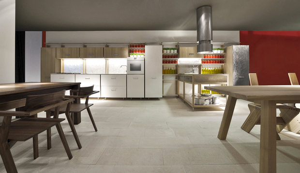 Фотография: Кухня и столовая в стиле Лофт, Интерьер комнат – фото на INMYROOM