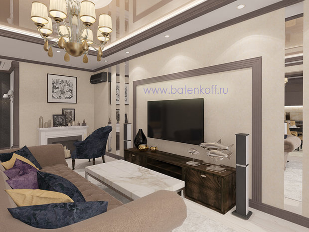 Фото из портфолио Дизайн интерьера г. Москва – фотографии дизайна интерьеров на INMYROOM