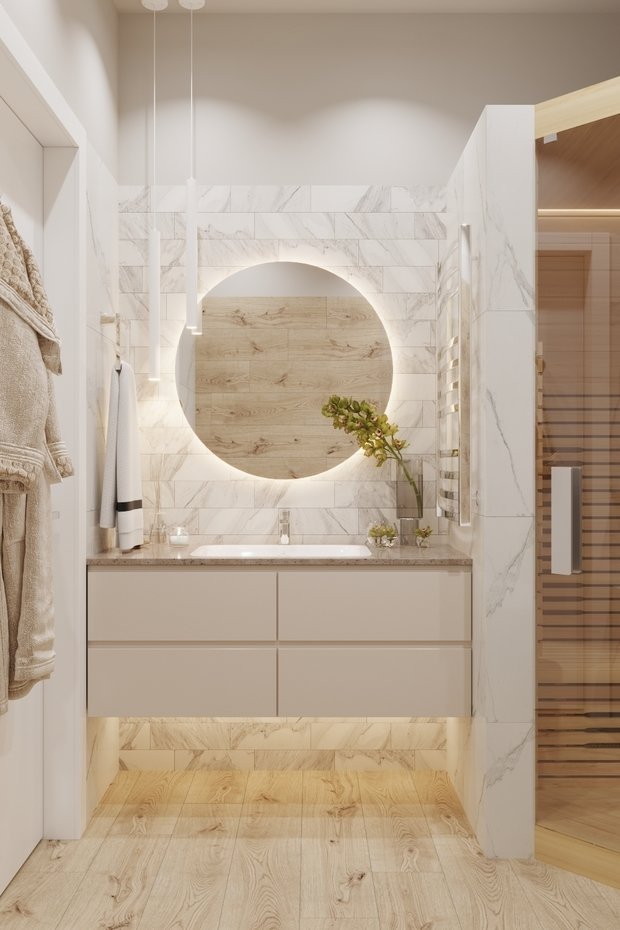 Фото из портфолио Квартира в ЖК "Life Ботанический сад" – фотографии дизайна интерьеров на INMYROOM