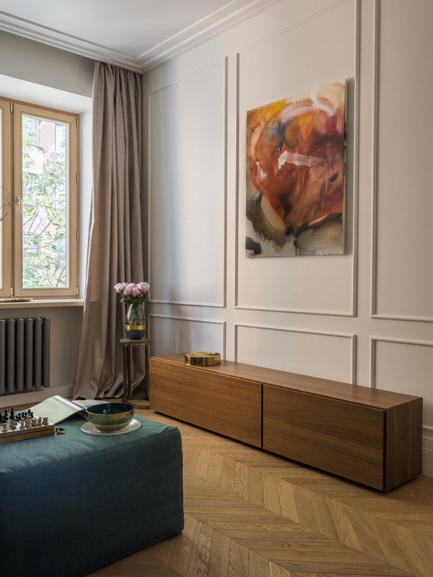 Фото из портфолио Квартира на Тишинке – фотографии дизайна интерьеров на INMYROOM