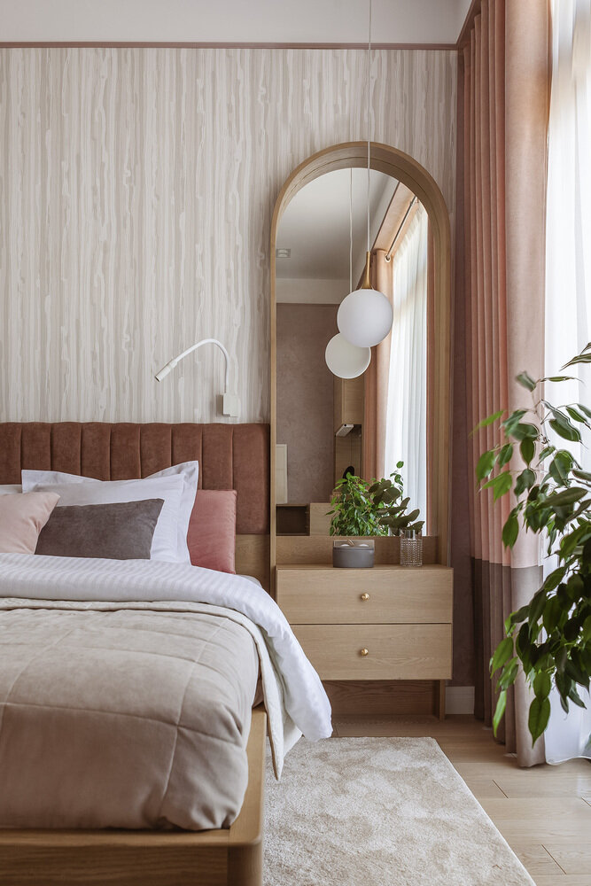 Фотография: Спальня в стиле Современный, Эклектика, Дом, Проект недели, Дом и дача, 4 и больше, Более 90 метров, Великий Новгород, Лайка Дизайн – фото на INMYROOM