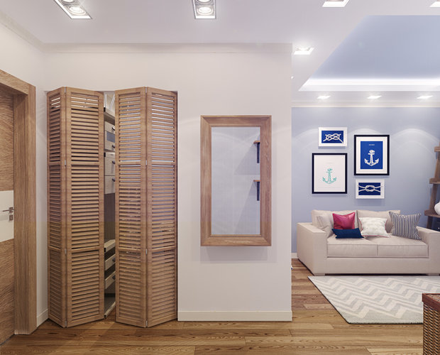 Фото из портфолио Улица Болотникова, 105 м2 – фотографии дизайна интерьеров на INMYROOM