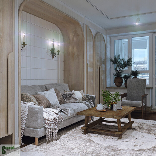 Фото из портфолио ЖК "Ария" – фотографии дизайна интерьеров на INMYROOM