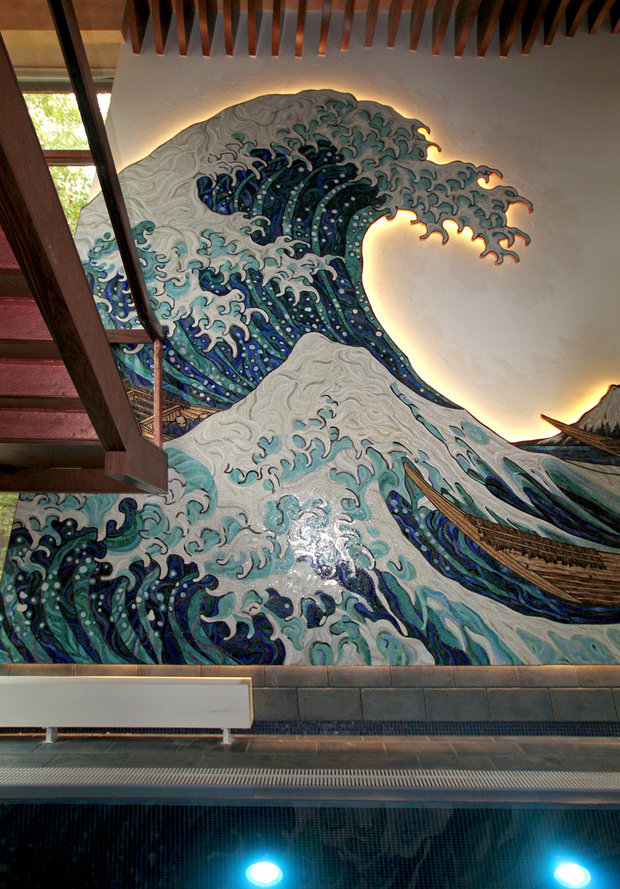 Фото из портфолио Мозаика – фотографии дизайна интерьеров на INMYROOM