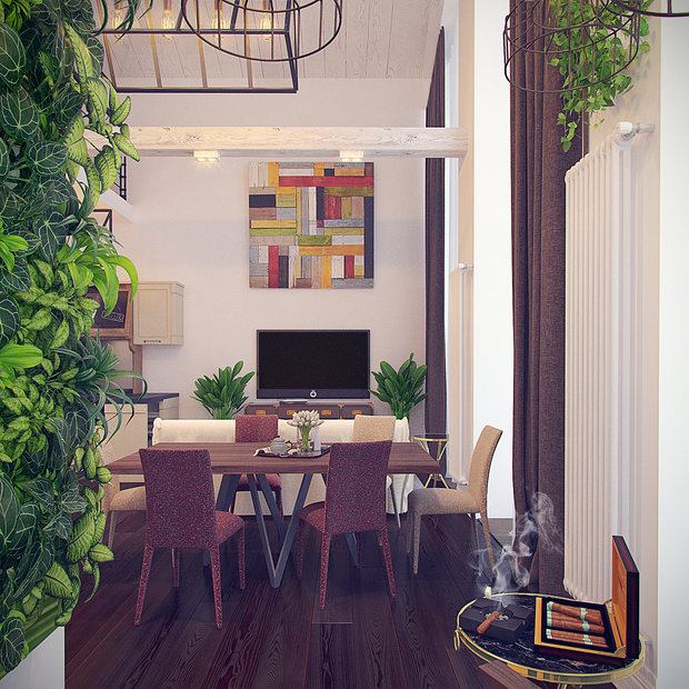 Фото из портфолио Летний загородный дом в Москве. – фотографии дизайна интерьеров на INMYROOM