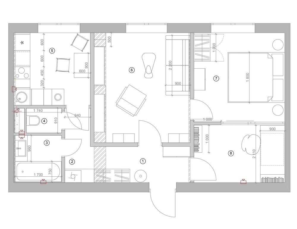 Фотография: в стиле , Кухня и столовая, Современный, Квартира, Советы, Хрущевка, II-14, Лидия Напреенко – фото на INMYROOM Фотография: в стиле , Кухня и столовая, Современный, Квартира, Советы, Хрущевка, II-14, Лидия Напреенко – фото на INMYROOM