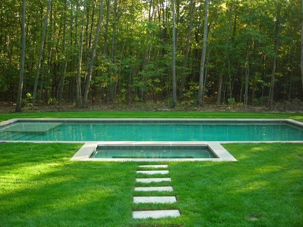 Фотография: Ландшафт в стиле , Бассейн – фото на INMYROOM