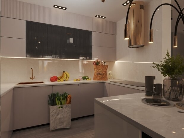 Фото из портфолио Кузня-столовая 40кв.м. – фотографии дизайна интерьеров на INMYROOM