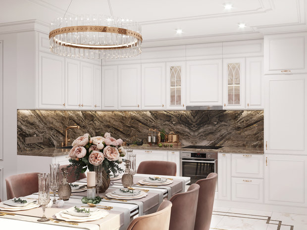 Фото из портфолио ЧЕТЫРЕХКОМНАТНАЯ КВАРТИРА В САНКТ-ПЕТЕРБУРГЕ – фотографии дизайна интерьеров на INMYROOM