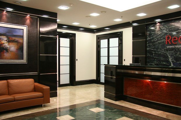 Фото из портфолио Офисные помещения в Балгуч-Плаза – фотографии дизайна интерьеров на INMYROOM